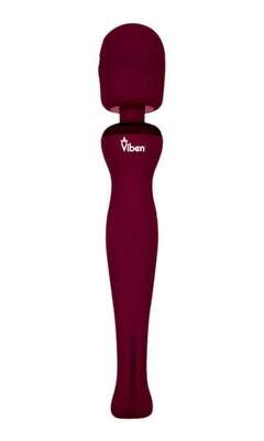 VIBEN SULTRY INTENSE HANDHELD WAND MASSAGER RUBY