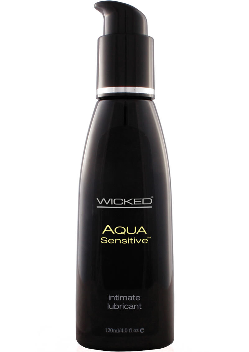 WICKED AQUZ SENSITIVE LUBE 4OZ
