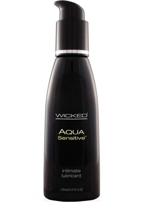 WICKED AQUZ SENSITIVE LUBE 4OZ