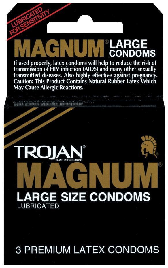 TROJAN MAGNUMS 3PK