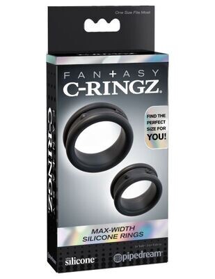 FANTASY C RINGZ MAX WIDTH SILICONE RINGS