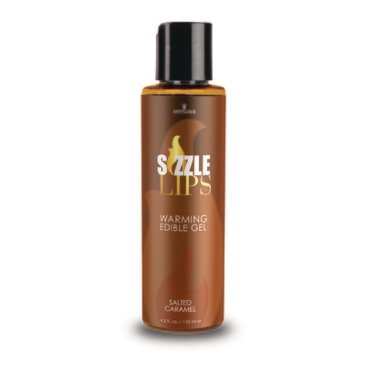 SIZZLE LIPS SALTER CARAMEL WARMING GEL 4.2OZ
