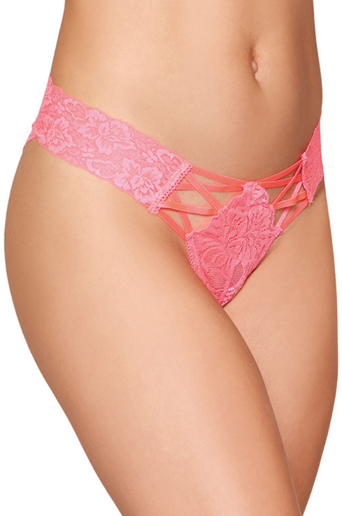 LACE UP CHEEKY CORAL X-LARGE