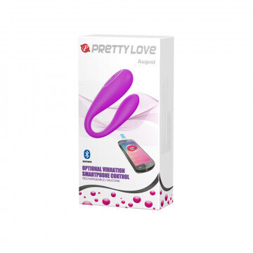 PRETTY LOVE AUGUST OPTIONAL VIBRATION SMARTPHONE CONTROL