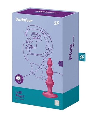 SATISFYER LOLLI-PLUG 1 BERRY