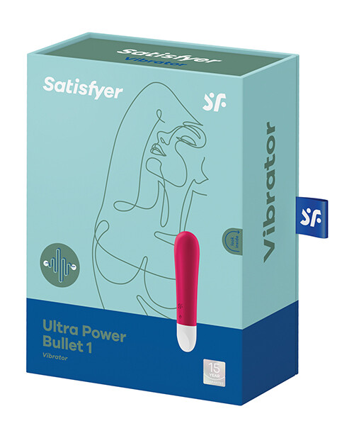SATISFYER ULTRA POWER BULLET 1 PERFECT TWIST RED