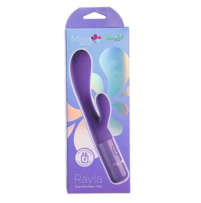 RAYLA DUAL STIM VIBE SILICONE RECHARGEABLE
