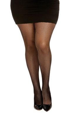 0011X BLK PANTYHOSE FISHNET