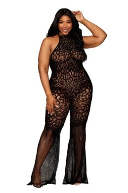 0468 X FLAIR LEG BODYSTOCKING