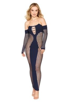 0486 BODYSTOCKING GOWN