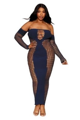 0486X BODYSTOCKING GOWN