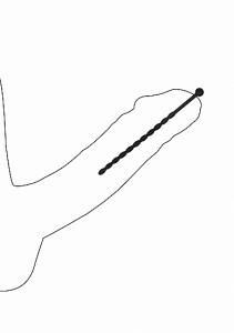 SILICONE BEGINNERS PLUG SET URETHRAL SOUNDING BLK
