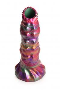 CREATURE COCKS LARVA SILICONE OVIPOSITOR DILDO WITH EGGS