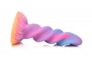 CREATURE COCKS MOON RIDER GLOW IN THE DARK SILICONE DILDO
