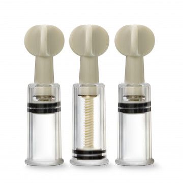 TEMPTASIA CLIT AND NIPPLE TWIST SUCKERS SET OF 3