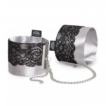 FIFTY SHADES OF GREY PLAY NICE SATIN WRIST CUFFS