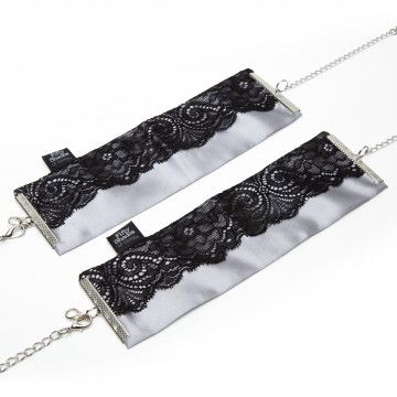 FIFTY SHADES OF GREY PLAY NICE SATIN WRIST CUFFS