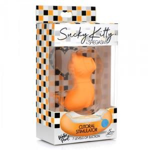 SHEGASM SUCKY KITTY 7X CLIT STIM ORANGE