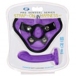 STRAP ON HARNESS KIT PURPLE