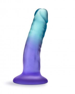 B YOURS MORNING DEW 5 INCH DILDO SAPPHIRE