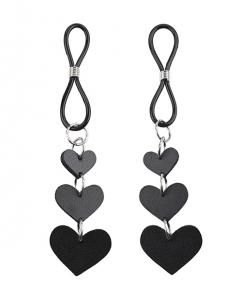 SEX AND MISCHIEF HEART NIPPLE CLAMPS