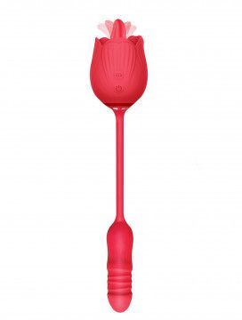 WILD ROSE TOUNGING THRUSTING RED
