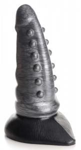 CC BEASTLY TAPERED BUMPY SILICONE DILDO
