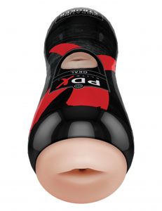 PDX ELITE VIBRATING MOUTH STROKER