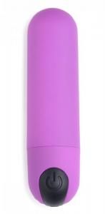 BANG VIBRATING BULLET WITH REMOTE CONTROL PURPLE