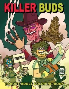 KILLER BUDS COLORING BOOK