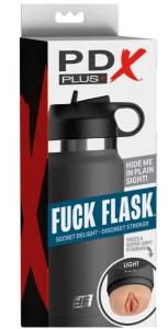 PDX PLUS FUCK FLASK SECRET DELIGHT DISCREET STROKER GREY LIGHT