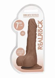 REALROCK 7" DONG TAN W/BALLS