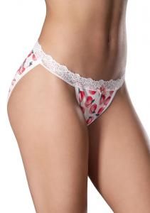 SPLIT BACK PANTY STRAWBERRY 2XL