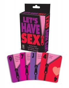 LET'S HAVE SEX CARD GAME