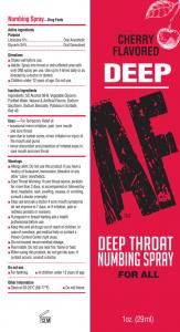 DEEP AF DEEP THROAT SPRAY CHERRY