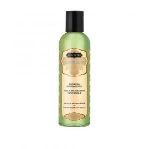 NATURALS MASSAGE OIL VANILLA SANDALWOOD 2OZ
