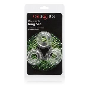 REVERSIBLE RING SET CLEAR