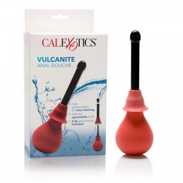VULCANITE ANAL DOUCHE WITH ATTACHMENT