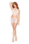 13309 LACE BRALETTE AND MINI SKIRT