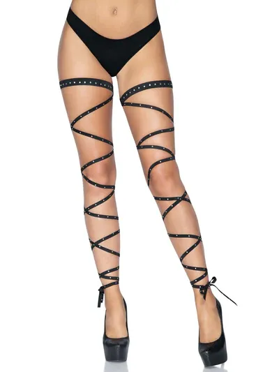 9715 RHINESTONE GARTER LEG WRAPS