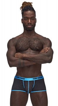 CASANOVA UPLIFT MINI SHORTS LARGE BLACK/BLUE