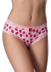 CROTCHLESS BOY SHORT STRAWBERRY L/XL