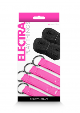 ELECTRA TIE DOWN STRAPS PINK