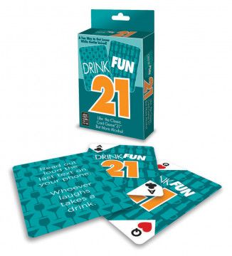 DRUNK FUN 21 CARD GAME