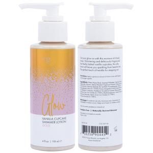 GLOW VANILLA CUPCAKE SHIMMER LOTION GOLD