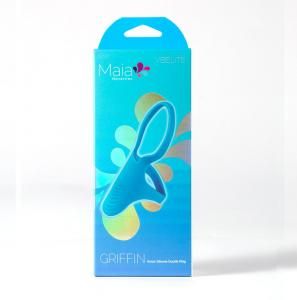 GRIFFIN SILICONE DUAL COCK RING