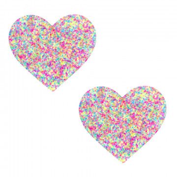NIPZTIX SPRANKLES GLITTER HEART PASTIES