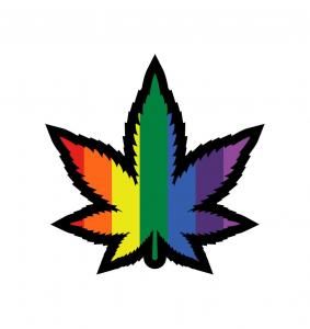 RAINBOW LEAF PIN