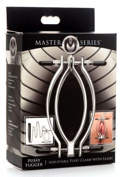 PUSSY TUGGER ADJUSTABLE PUSSY CLAMP WITH LEASH