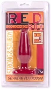 RED BOY MEDIUM BUTT PLUG
